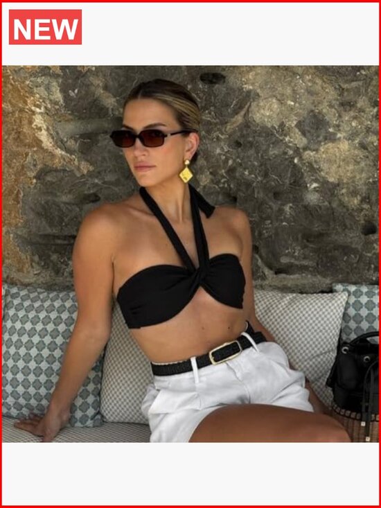 Retro Small Rectangle Sunglasses Thin Narrow Frame UV400 Protection main image 4